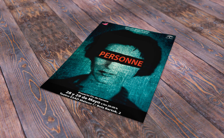 CARTEL – PERSONNE​ Diseño del artwork para el CARTEL de PERSONNE, Málaga (España). Enero 2015 #gráfico / #Cartel / #artwork / #berth99 / #Personne