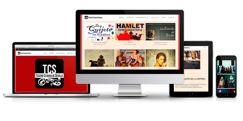 WEB – TEATRO CLÁSICO DE SEVILLA Diseño y programación de la nueva web de la compañía Teatro Clásico de Sevilla. #web / #HTML5 / #CSS / #Diseño / #programación / #berth99 / #TeatroClásicodeSevilla