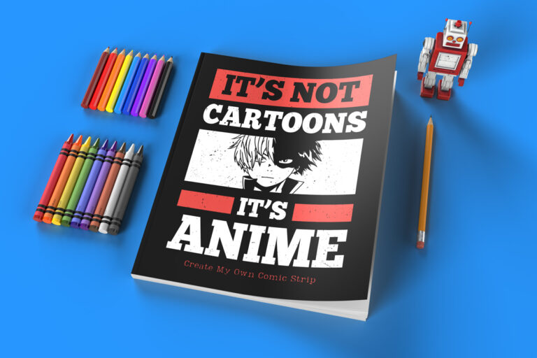 No son dibujos animados, es anime: creo mi propio cómic