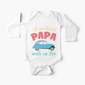 El mejor papá conduce un 2CV Body para bebé #2cv #4cv #2cv6 #dyane #dyane6 #ami6 #ami8 #ds #gs #sm #citroen #citro #club #typeH #typeHY #teeshirt #tshirt #tees #teeshirts #grandpère #grandmère #maman #papa #camisetas #fêtedesmères #funnytshirts #funnytshirt #lovethisshirt