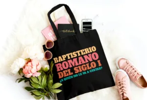 Bolsa de tela "Baptisterio romano del siglo I" de la tienda frasesdecinema de LaTostadora