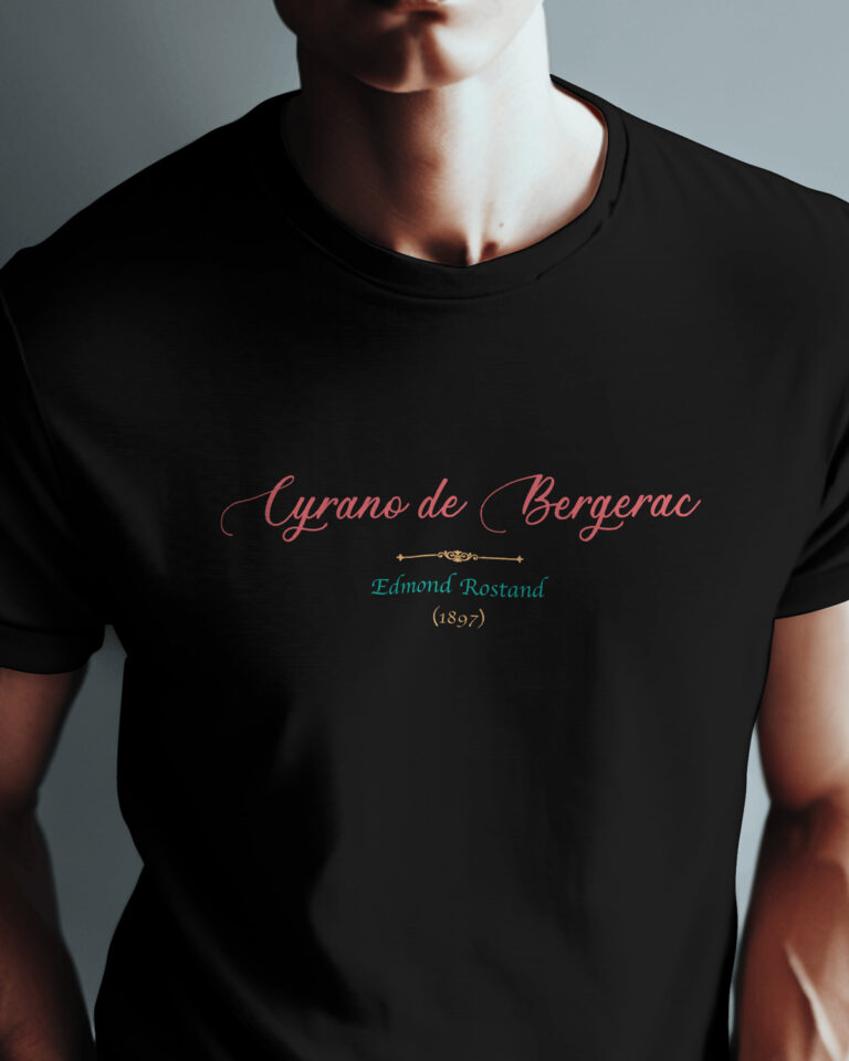 Camiseta Cyrano de Bergerac de Edmond Rostand