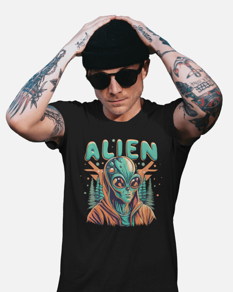 Camiseta Alien Evolution