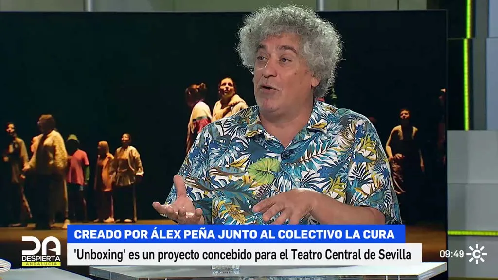 Unboxing de Alex Peña en el programa Despierta Andalucía de CANAL SUR