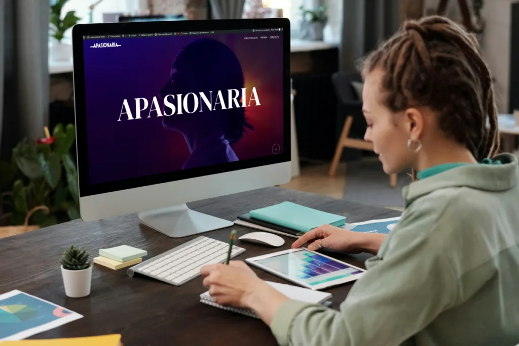 web de APASIONARIA de Apasionaria Teatro - apasionaria.com