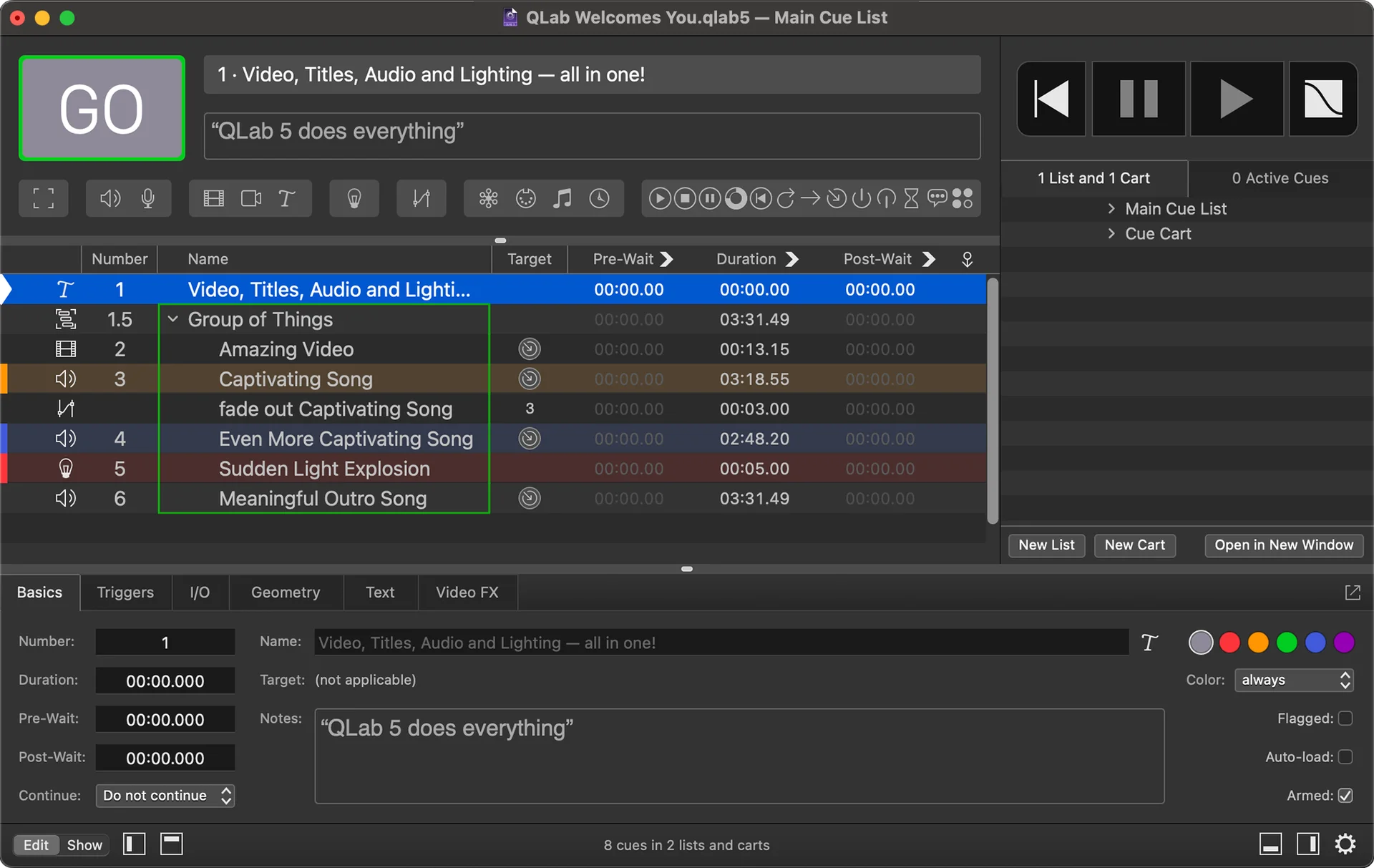 De la Idea al Escenario: Planificación y Ejecución con QLab