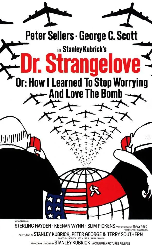 Dr. Strangelove de Stanley Kubrick: Cuando la sátira se convierte en presagio. Un clásico atemporal de la sátira política