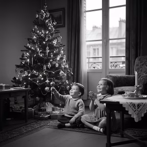 Noël à la Maison Chansons en Famille Paris 1950