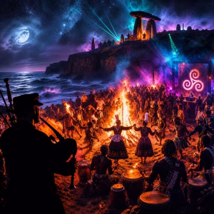 ⚡️ NOZ RAVE AFRIKA BREIZH 🌍🔥 | Tambouroz, Biniou & Tribal Techno en Feu Toute la Nuit