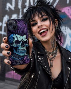 Carcasa iPhone 15 El Punk Rock en todos sus estados – Funda con diseño musical rebelde