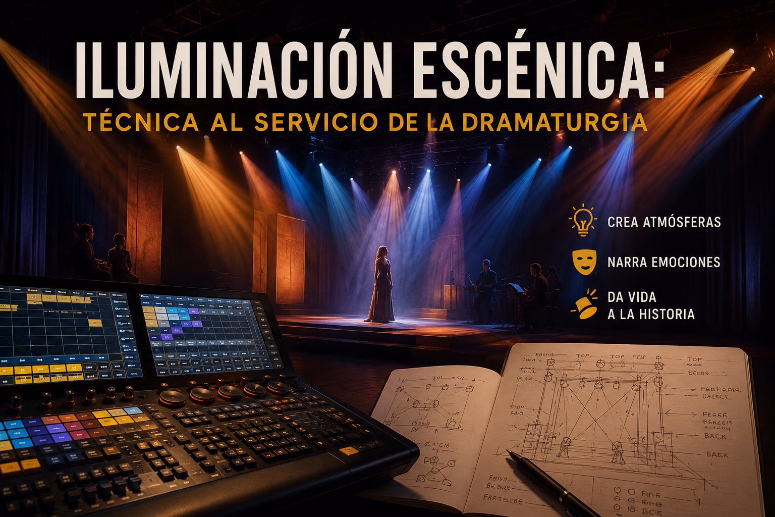 GrandMA2 para principiantes: conceptos básicos de iluminación