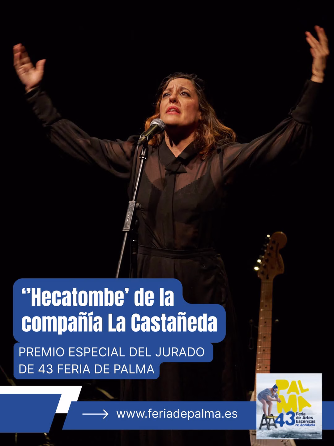 ‘Hecatombe’, de La Castañeda, recibe el Premio Especial del Jurado en la 43ª Feria de Palma del Río por su propuesta escénica singular, valiente y comprometida.