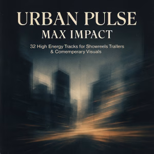 URBAN PULSE _ MAX IMPACT 32 High-Energy Tracks for Showreels, Trailers & Contemporary Visuals