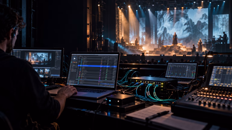OSC para teatro: conecta QLab, luces, sonido y vídeo