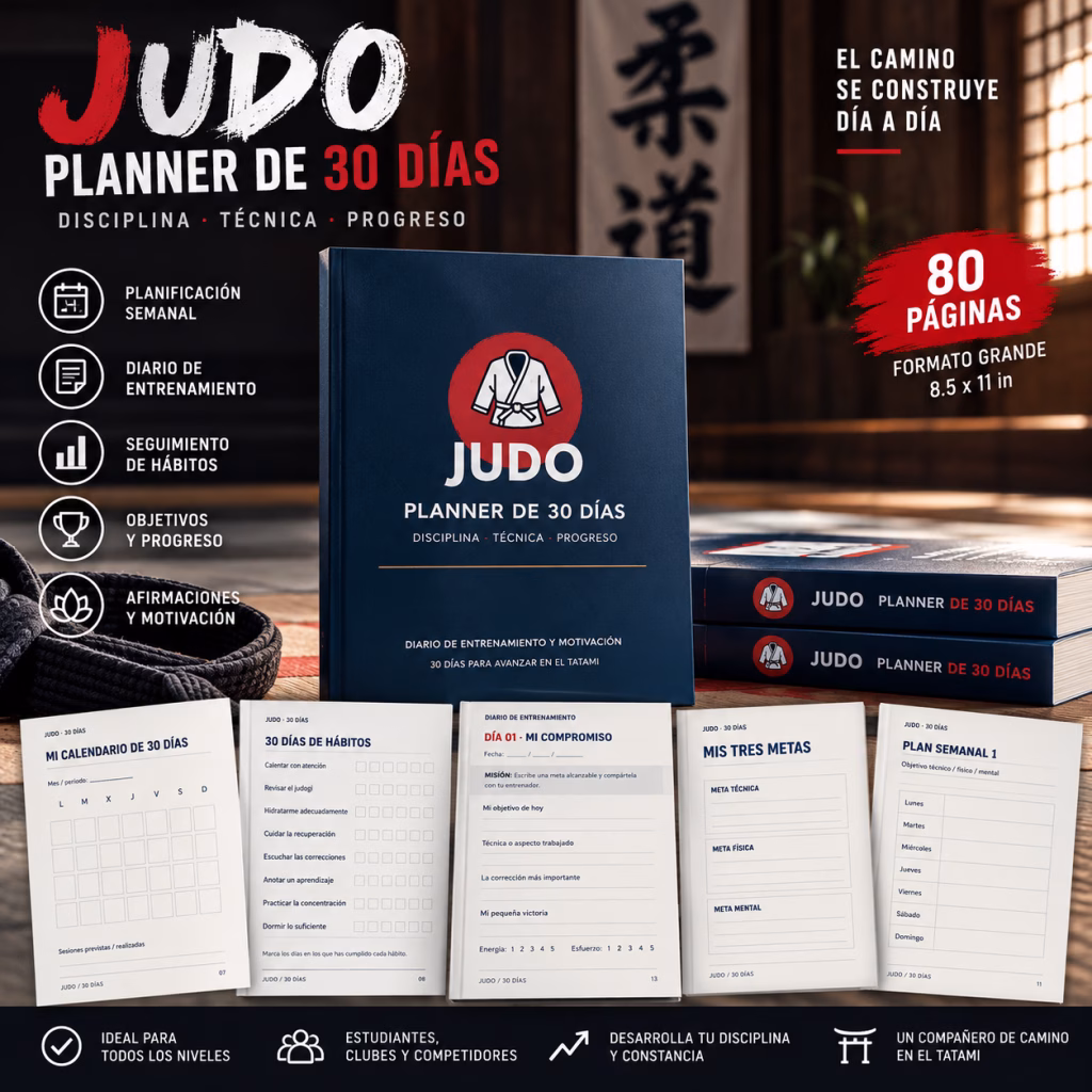 Judo: Planner de 30 días